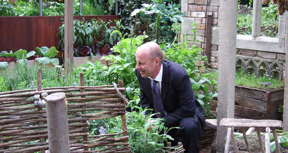 Chris O'Donoghues RHS Chelsea Flower Show medal winning garden Pilgrims rest