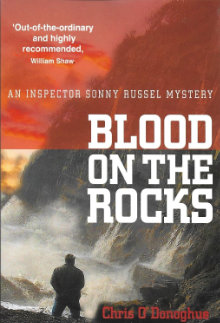 Blood on the Rocks book cover written by Chris O’Donoghue