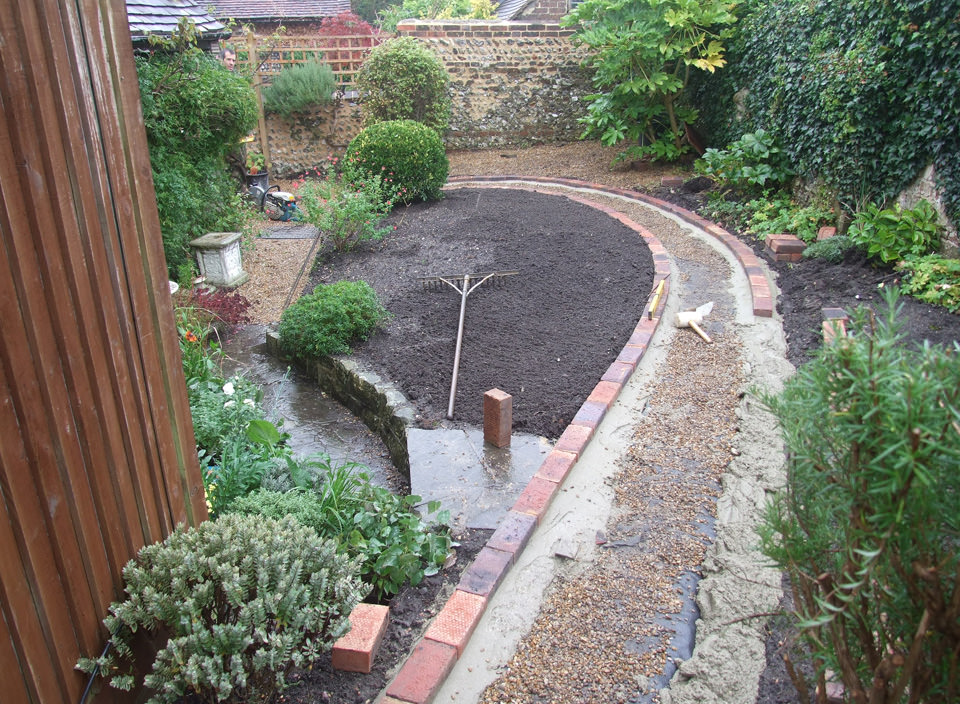 Ditchling garden