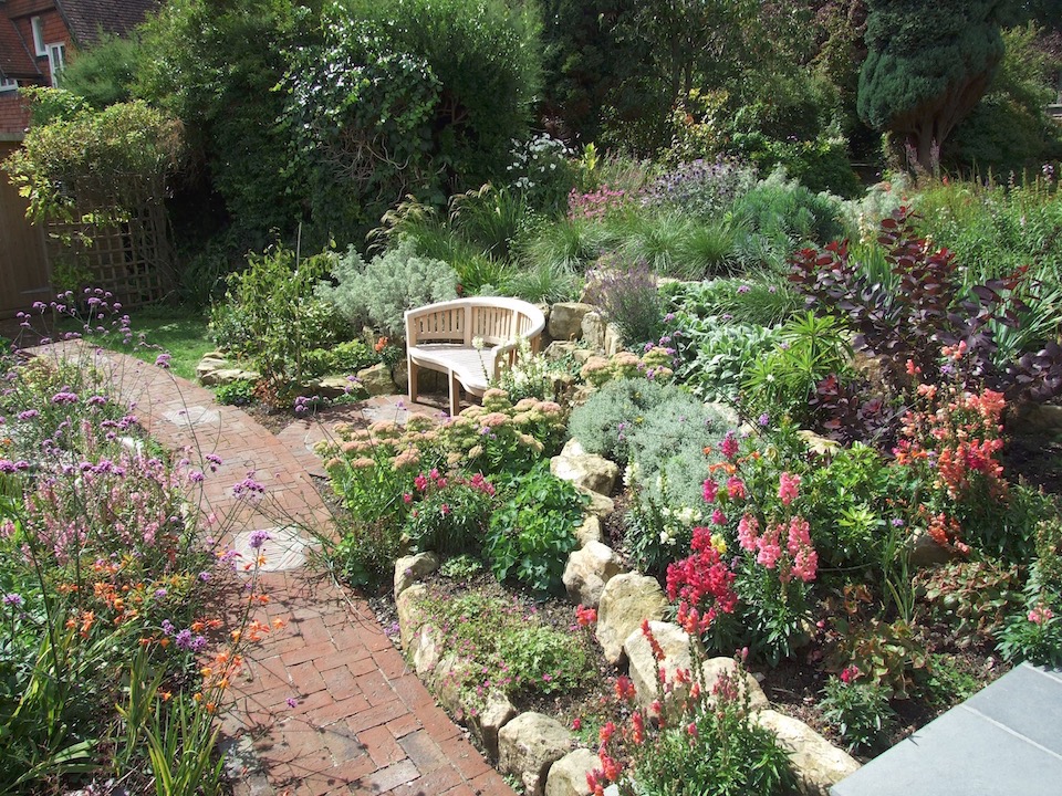 Eastbourne Arts and Crafts garden